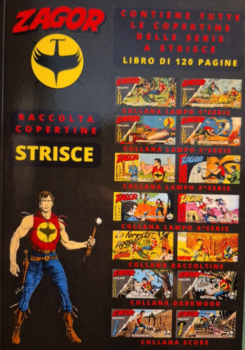 Zagor libro raccolta copertine - libro,