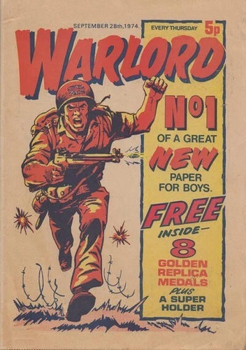 Complete warlord comic book - complete,