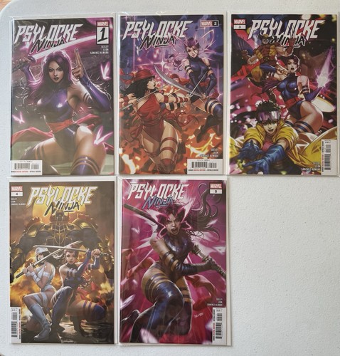 Psylocke ninja 3 4 - #1,, 5